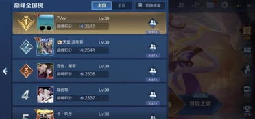 王者荣耀微信区巅峰赛已沦陷,前30名有29个老板,第1已2500分