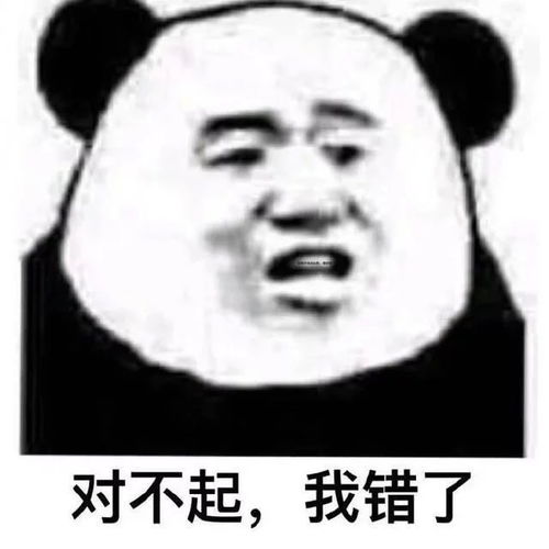 沙雕熊猫头我这么靓仔,是不会骗你的