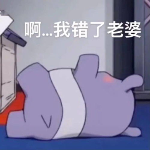 老婆奴巴库可爱表情包丨别骂了别骂了,我知错了
