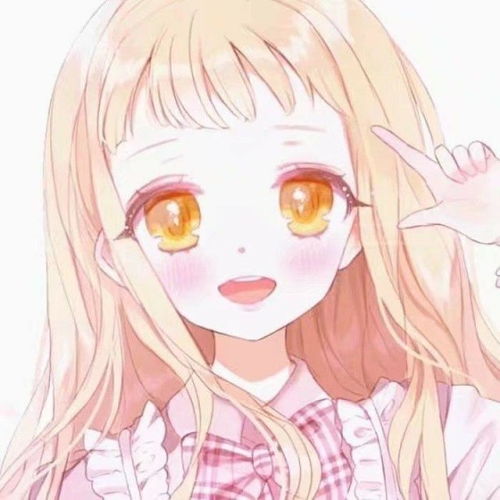 小美女早安表情动漫
