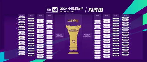 2024足协杯抽签揭晓沪上双雄各自落位,首轮还有申城德比