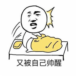 张学友表情包又被自己帅醒