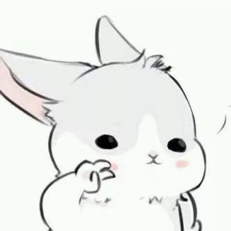 小兔子心动表情包