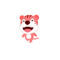 动漫形象设计吉祥物app动画表情包tiger
