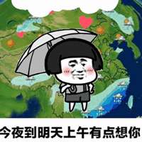 天气预报蘑菇点点表情包微信头像图片大全