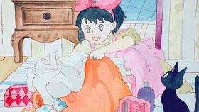 魔女宅急便配音gigi和猫咪