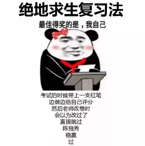 不管我就要这样复习