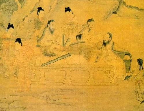 姿态以茶入画,以画释茶,历代茶画集