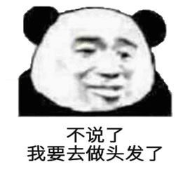 表情包你老婆去做头发了而且她还去学了说唱