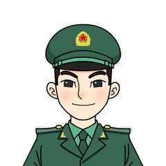 的表情包可爱军人
