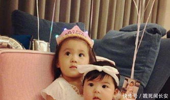 6张图证明贾静雯之女咘咘,从小美到大,网友不愧是萌神咘咘