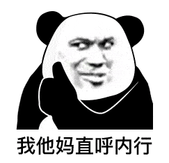 表情你以为我高冷,其实是工地不让玩手机熊猫头表情