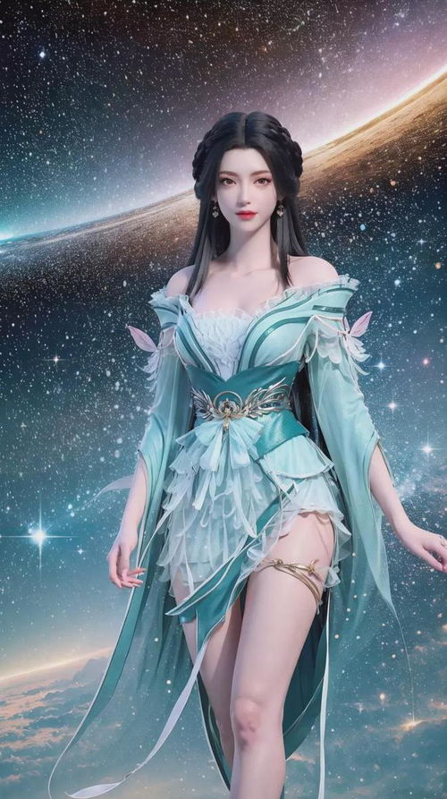 星辰变动漫女主姜立变身七仙女下凡