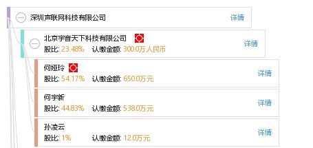 表情深圳声联网科技有限公司工商信息信用报告财务报表电话地址...表情