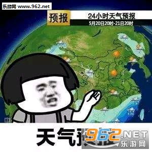 简单表情包图片天气预报