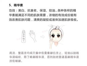 美容护肤知识图解八大基础护肤方法及步骤