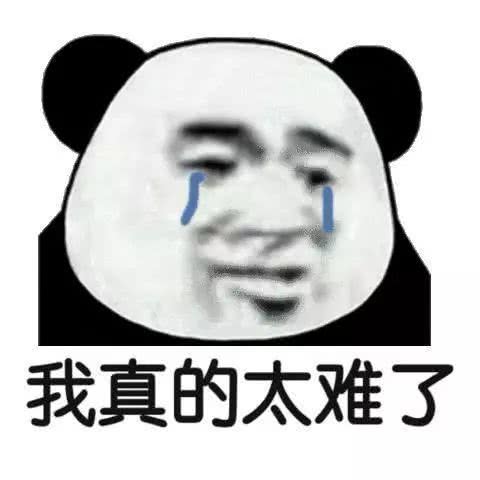 聊天表情包我太难了太难
