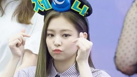 永登浦签售会jennie在线模仿表情包,哈哈哈哈好可可