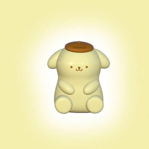 布丁狗3d超可爱软妹女头