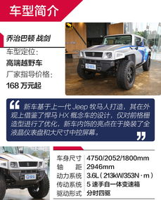 高调个性的陆地小坦克到店实拍乔治巴顿战剑
