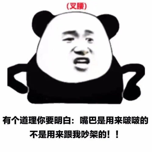 熊猫头表情包i长夜漫漫,无心睡眠