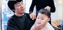 孩子不肯理发怎么破在线等,挺急的
