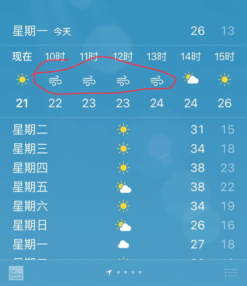 这个天气符号是什么意思