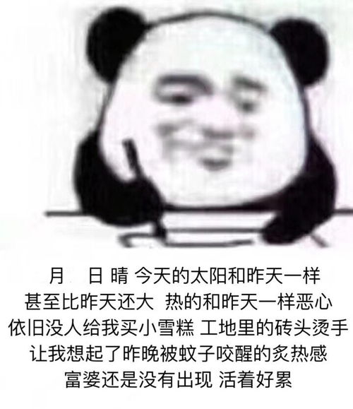 熊猫人记仇套图表情包