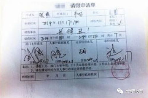 魔都这个90后的请假条火了患急性拖延症请病假1个月