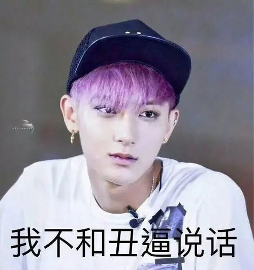 表情包黄子韬,看我一会不削死你